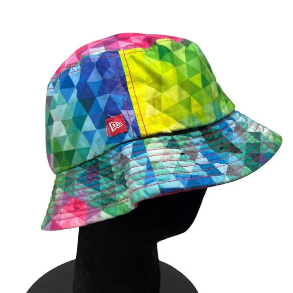 Pittsburgh Penguins New Era Youth Bucket Hat Cap Rainbow Colorful NHL Hockey - Picture 2 of 11